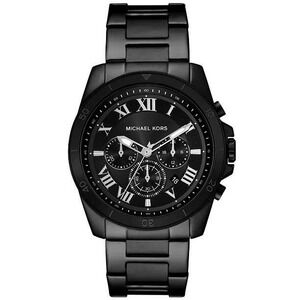 Michael Kors Alek‎ Chronograph Mens Watch MK9185 Black Stainless Steel 44mm